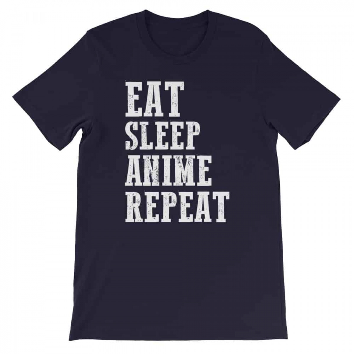 Shop Loudpig Eat Sleep Anime Repeat T-shirt anime 3
