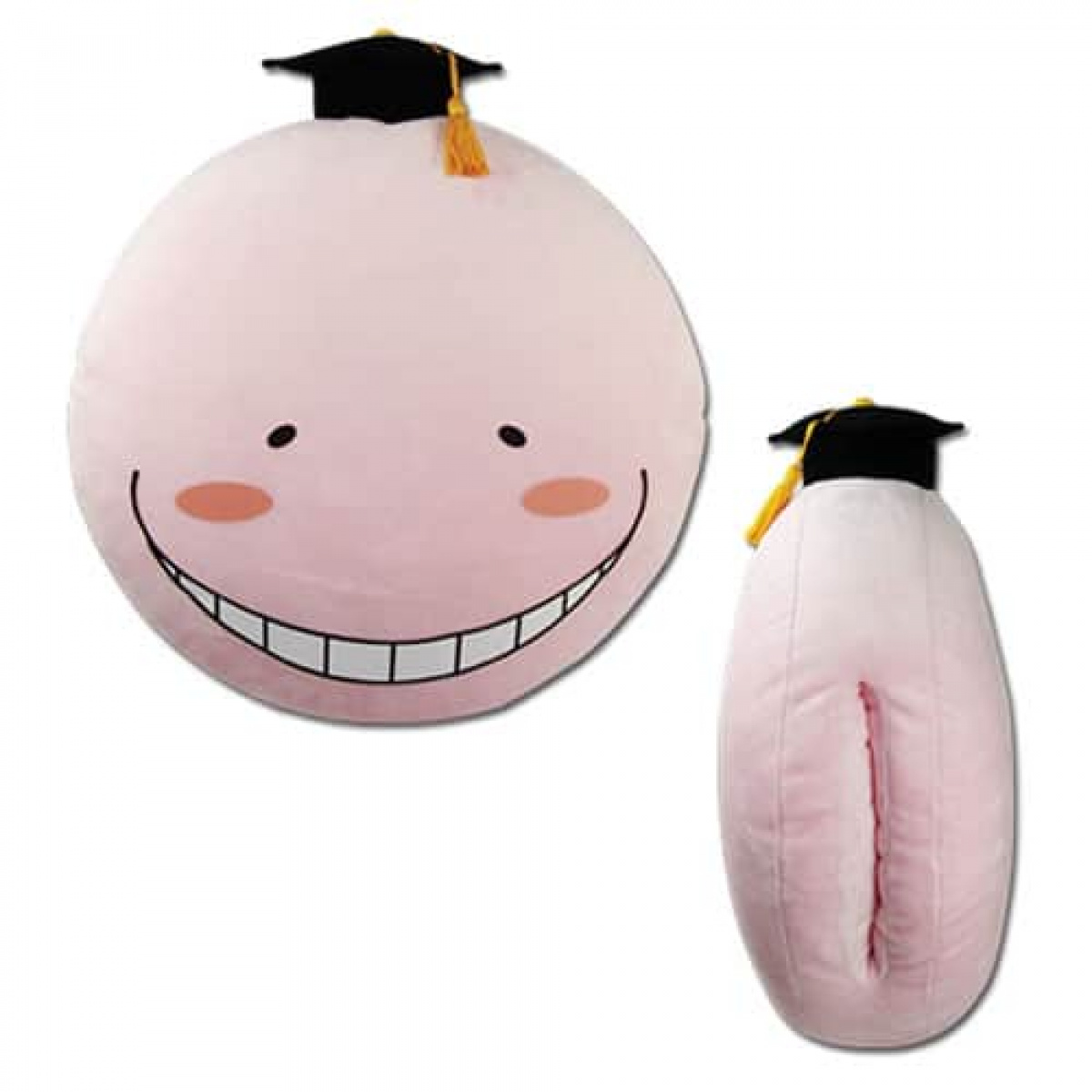Assassination Classroom Korosensei Relaxed Pink Hand-Warming Pillow