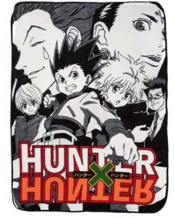 Shop Hunter X Hunter Fleece Throw Blanket anime