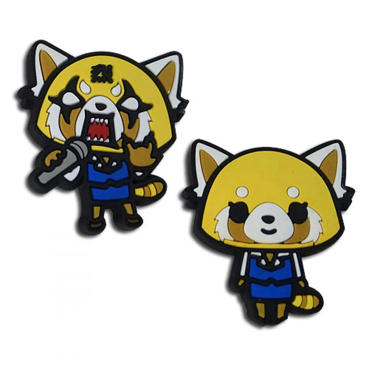 Aggretsuko Happy And Competitive Pin Set
