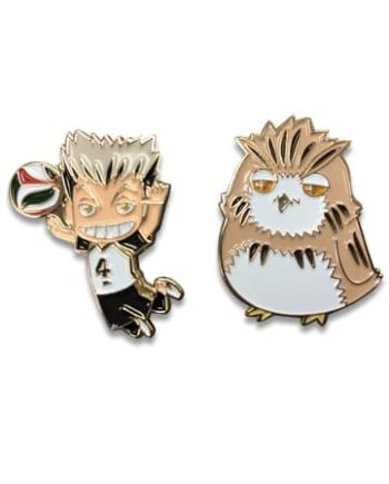 Shop Haikyu!! Bokuto & Bokuto Owl Pins anime