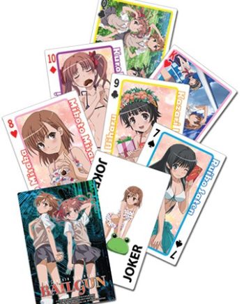 Shop A Certain Scientific Railgun Playing Cards anime