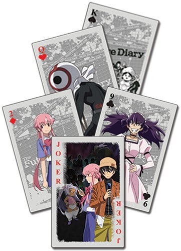Shop Future Diary Group Playing Cards anime