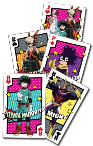 Shop My Hero Academia Hero Costume Group Playing Cards anime