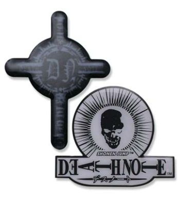 Shop Death Note Skull And Cross Pin Set anime