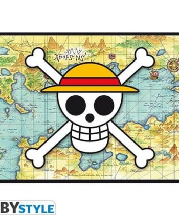 Shop One Piece Skull with Map Gaming Mousepad anime