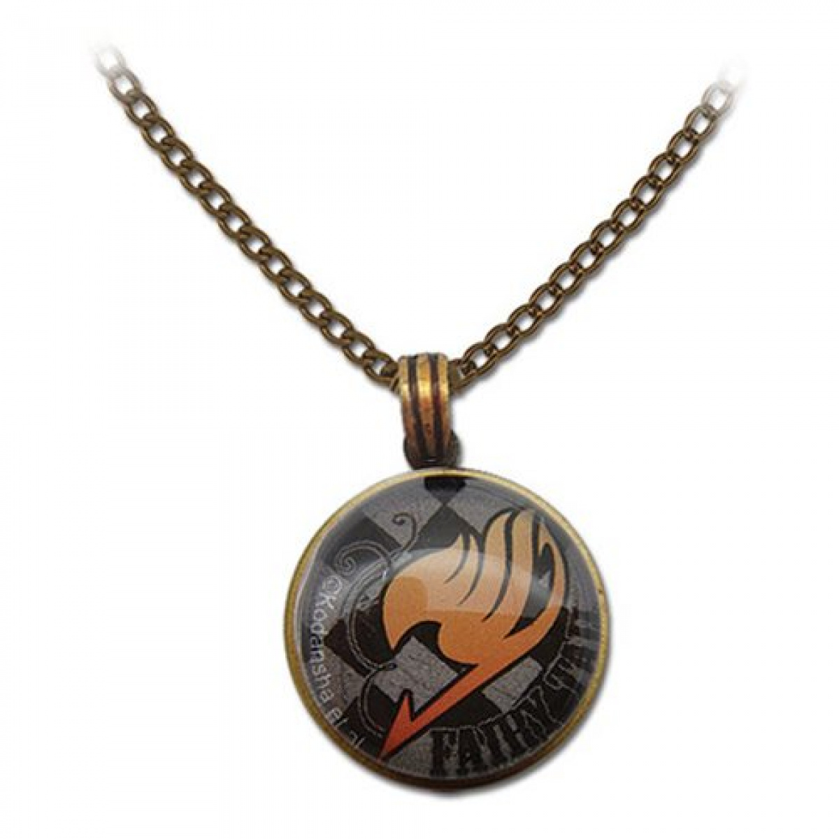 Fairy Tail Guild Emblem Grid Necklace