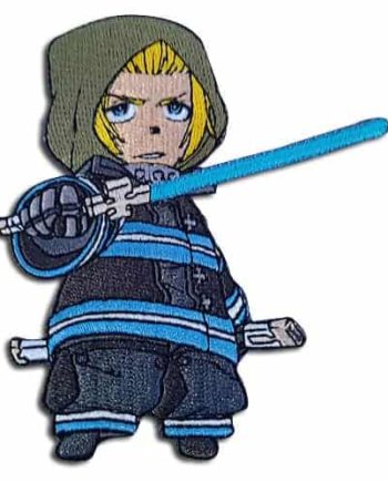 Shop Fire Force Arthur Boyle Embroidered Patch anime