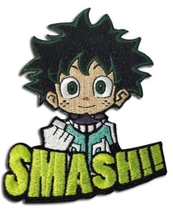 Shop My Hero Academia – Deku Smash!! Embroidered Patch anime