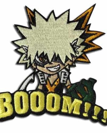 Shop My Hero Academia – Bakugo Boom!! Embroidered Patch anime