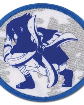 Shop Naruto Sasuke Fighting Stand Embroidered Patch anime