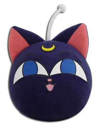 Shop Sailor Moon R Smiling Luna Cat 5″ Plush anime