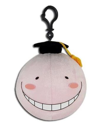 Shop Assassination Classroom Pink Koro Sensei 4″ Plush Keychain anime