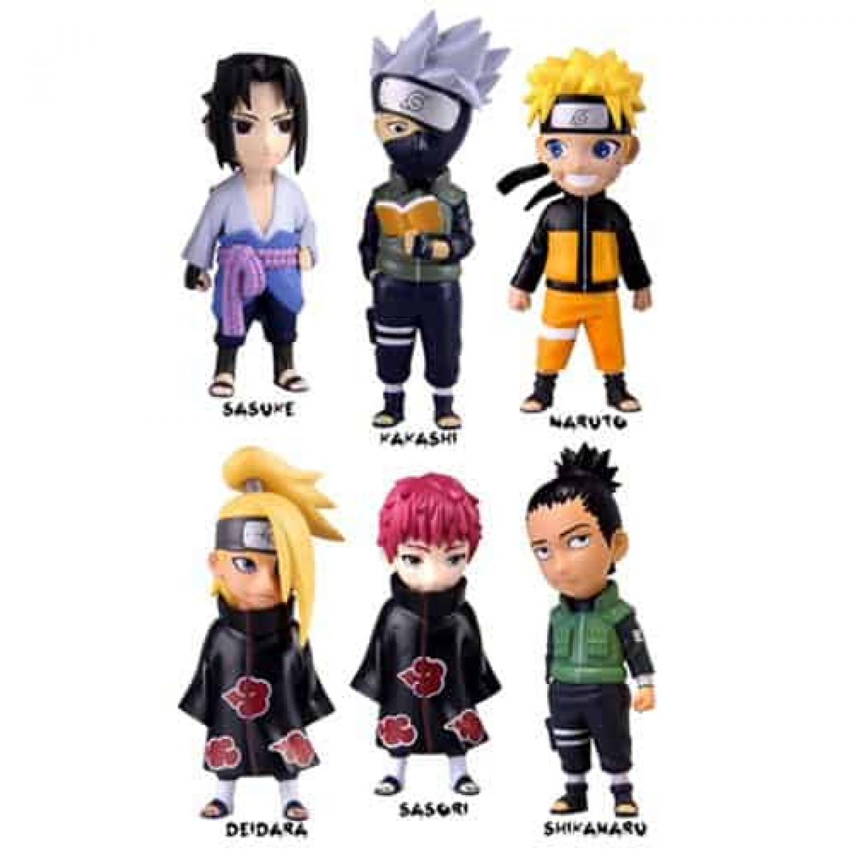 Naruto Shippuden Mininja 4-Inch Mini-Figures