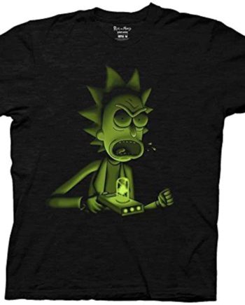 Shop Rick and Morty Under Lit Rick Adult T-Shirt anime