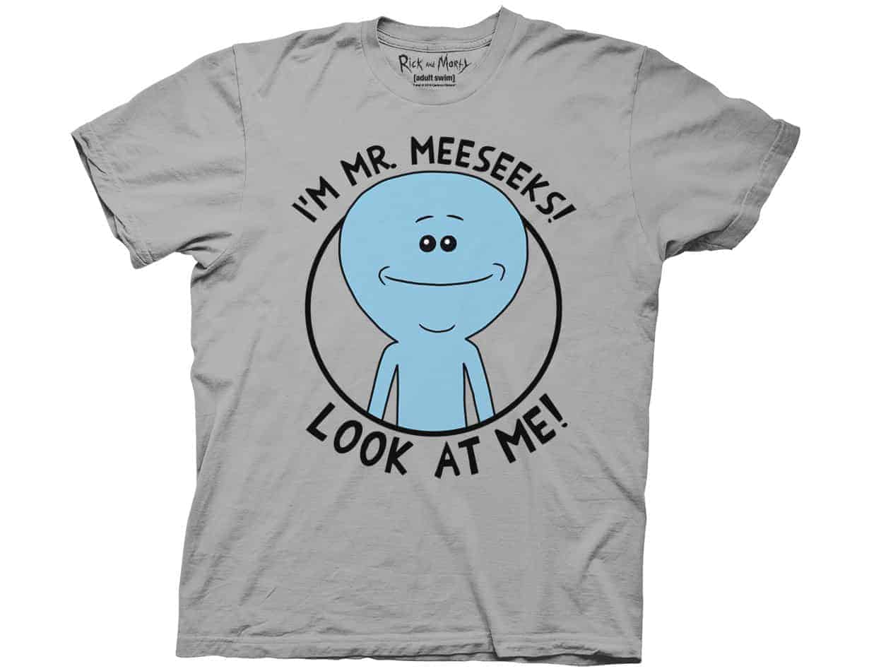 Shop Rick & Morty Look At Me Adult T-Shirt anime