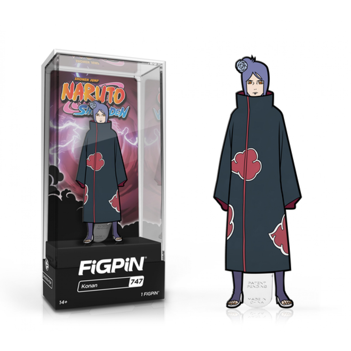 Naruto Shippuden Konan FiGPiN Classic Enamel Pin