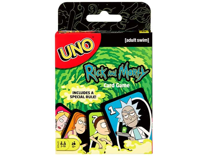 Shop Rick And Morty Uno Card Game anime